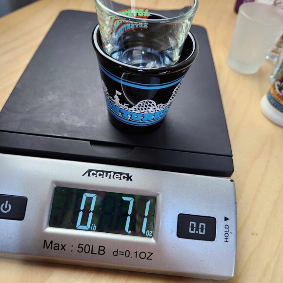 Set of 2 Adventureland Des Moines Iowa Shot Glasses Amusement Park Souvenir - Picture 10 of 10